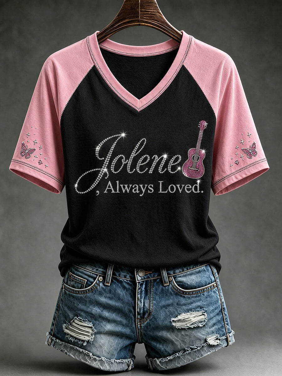 Women's Classic Country Music Lover Memorial Short-sleeved T-shirt