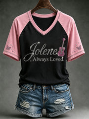 Women's Classic Country Music Lover Memorial Short-sleeved T-shirt