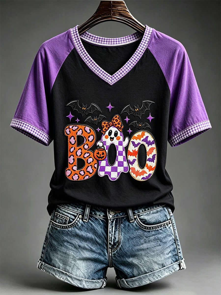 Women's Funny "BOO" T-Shirt