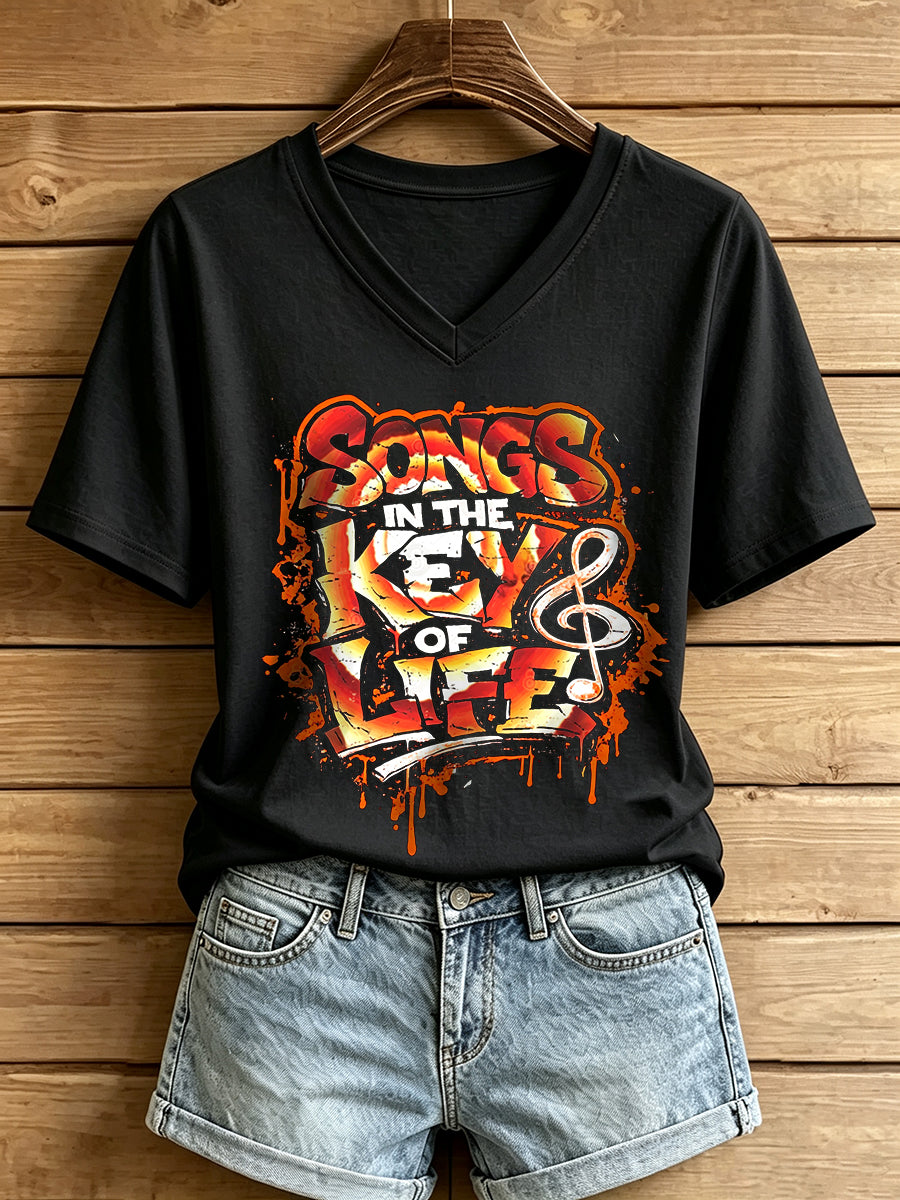 Women's 70s Soul Music Graphic T-shirt