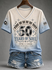 Women's Soul Musician Short-sleeved T-shirt