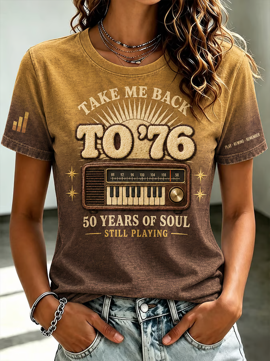 Women's Soul Musician Short-sleeved T-shirt