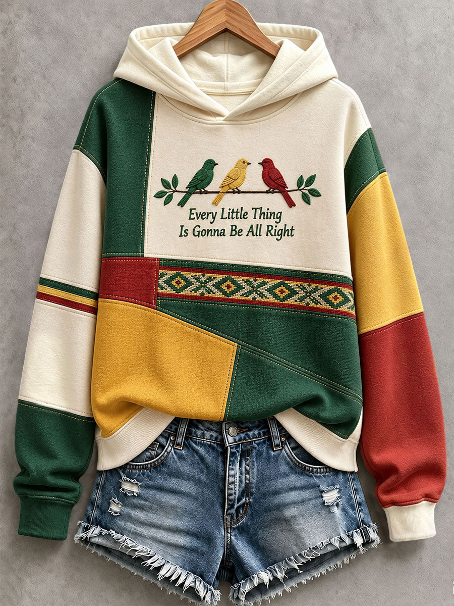 Women's Every Little Thing Is Gonna Be All Right Hoodie