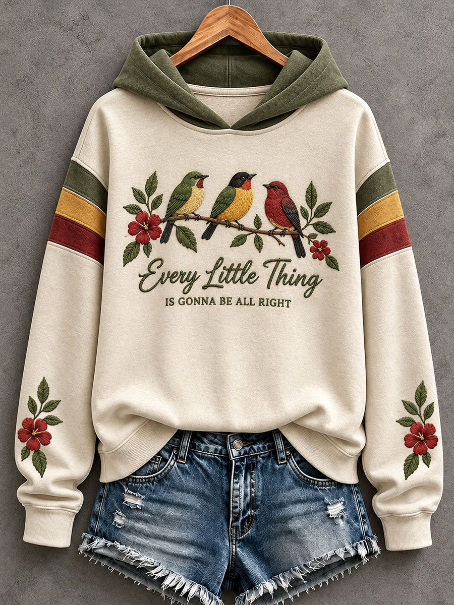 Women's Every Little Thing Is Gonna Be All Right Hoodie